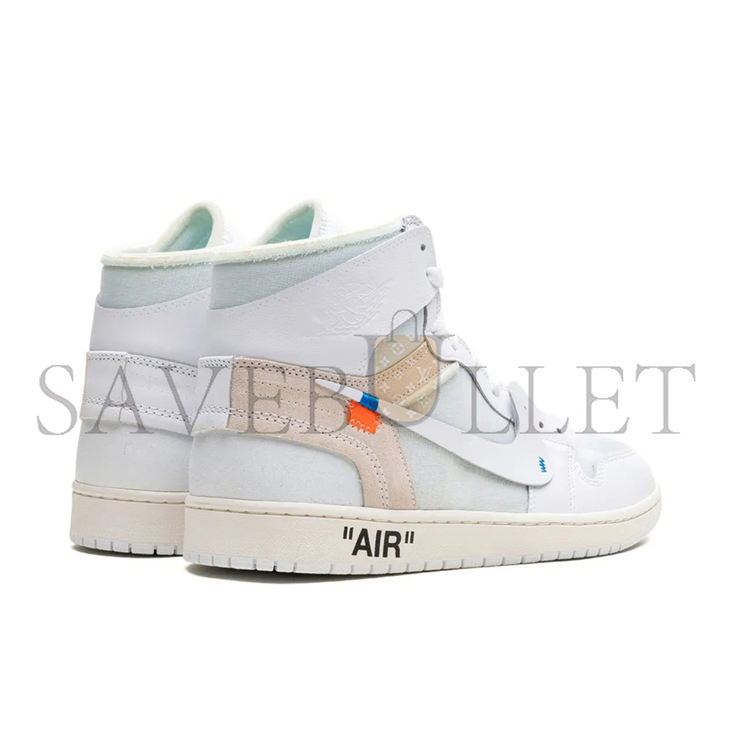 NIKE JORDAN 1 RETRO HIGHOFF-WHITE EURO AQ0818-100